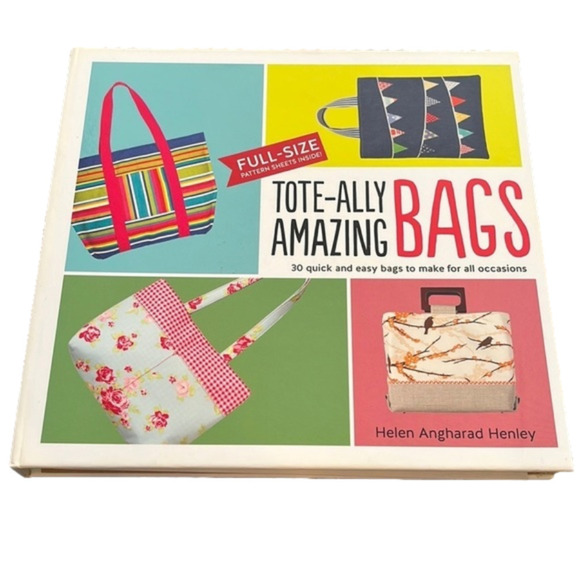 TOTE-ALLY Amazing Bags Pattern Book - Picture 1 of 4